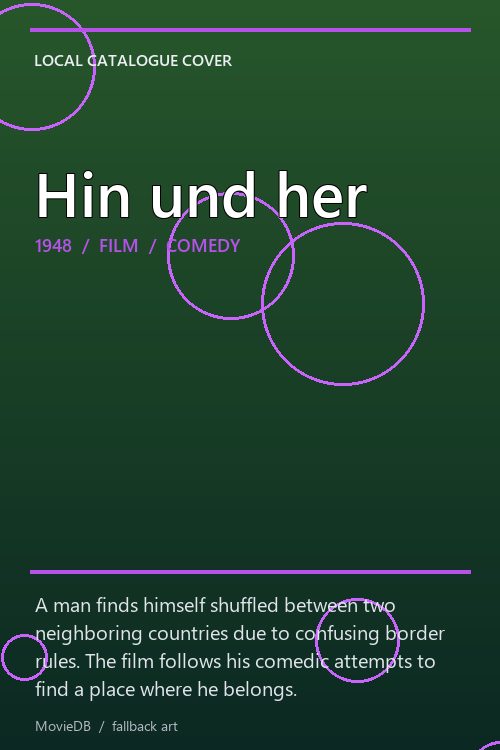 Hin und her poster