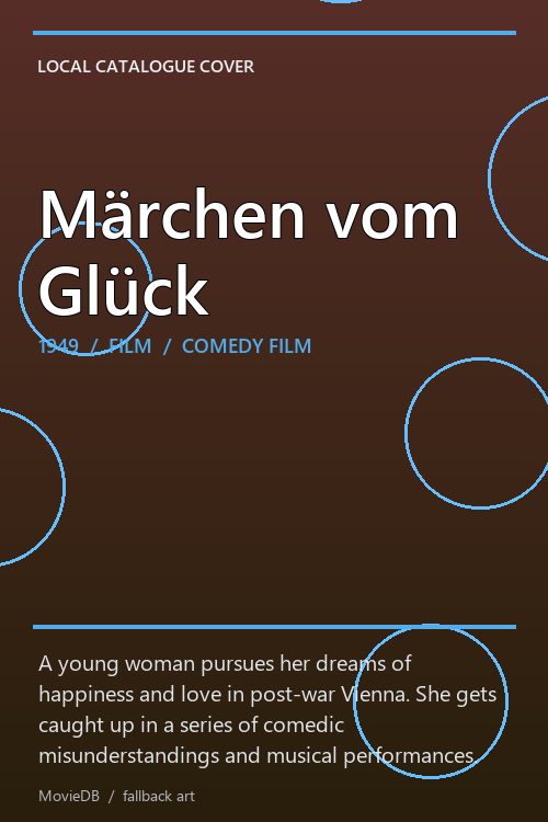 Märchen vom Glück poster