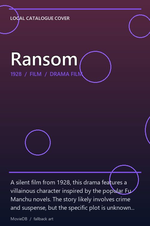 Ransom poster