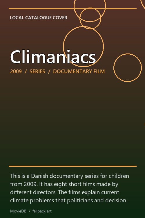 Climaniacs poster