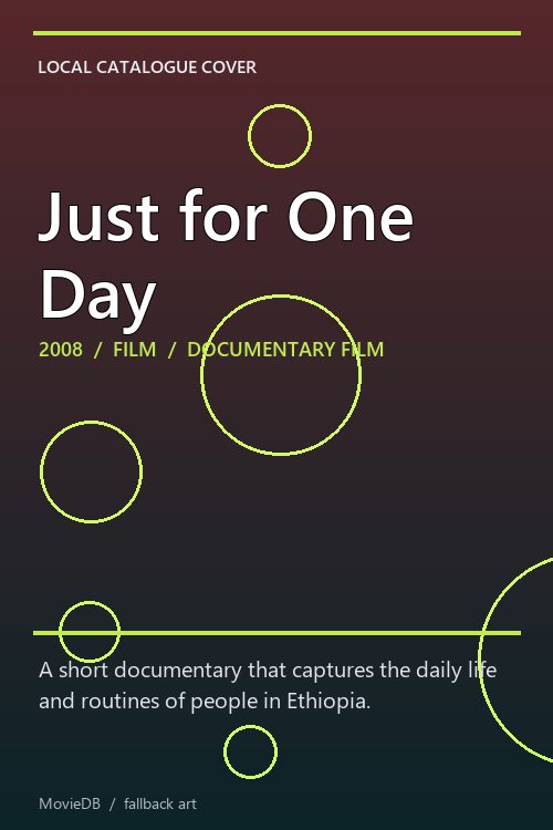 Just for One Day poster