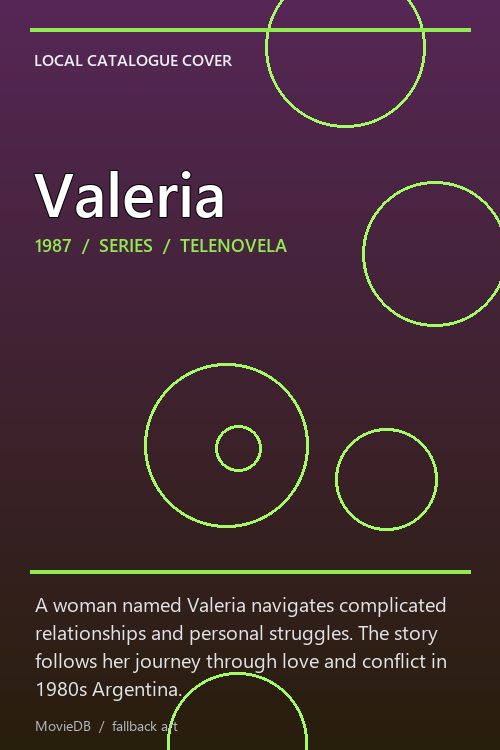 Valeria poster