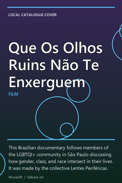 Que Os Olhos Ruins Não Te Enxerguem poster