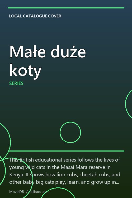 Małe duże koty poster