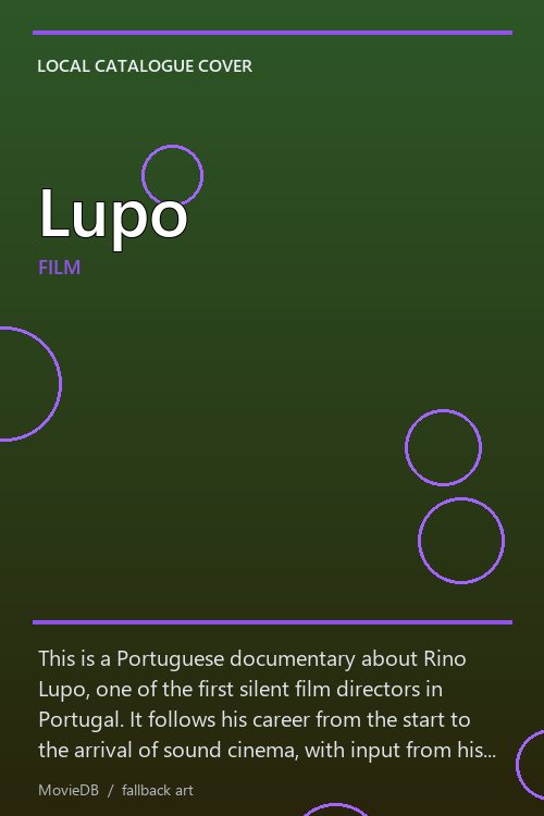 Lupo poster