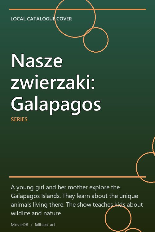 Nasze zwierzaki: Galapagos poster