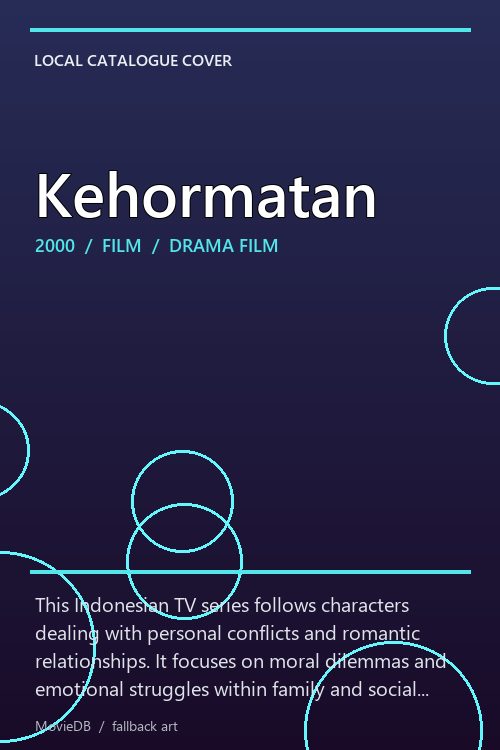 Kehormatan poster