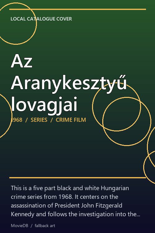 Az Aranykesztyű lovagjai poster