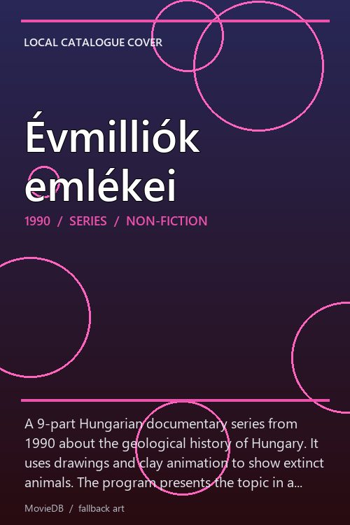 Évmilliók emlékei poster