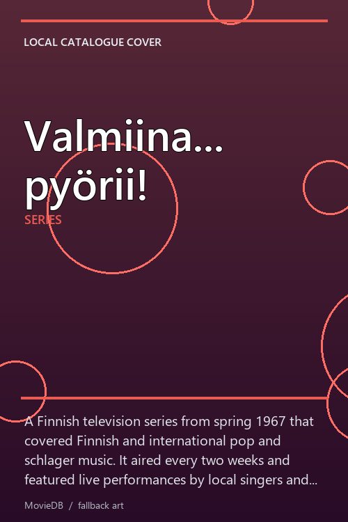Valmiina... pyörii! poster