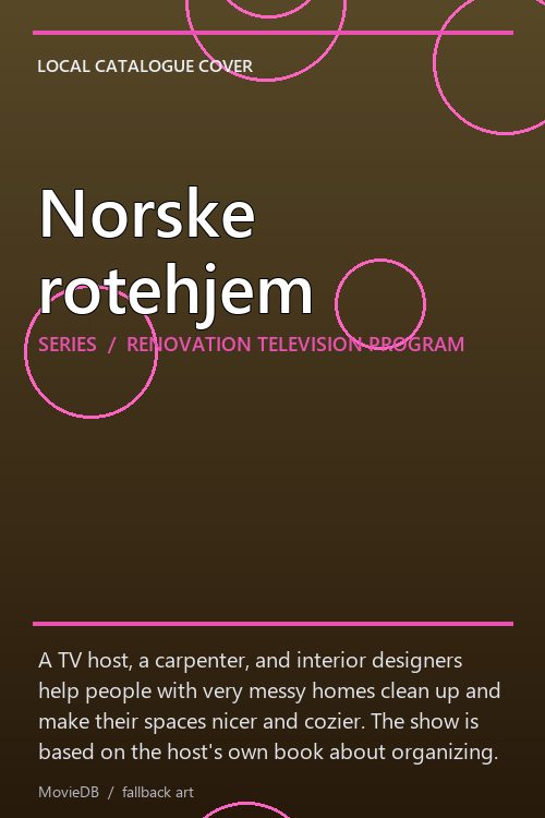 Norske rotehjem poster