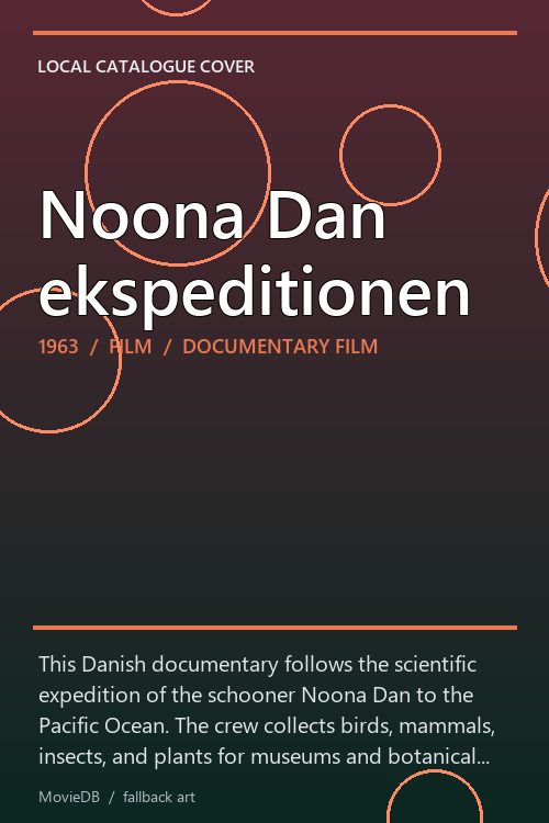 Noona Dan ekspeditionen poster