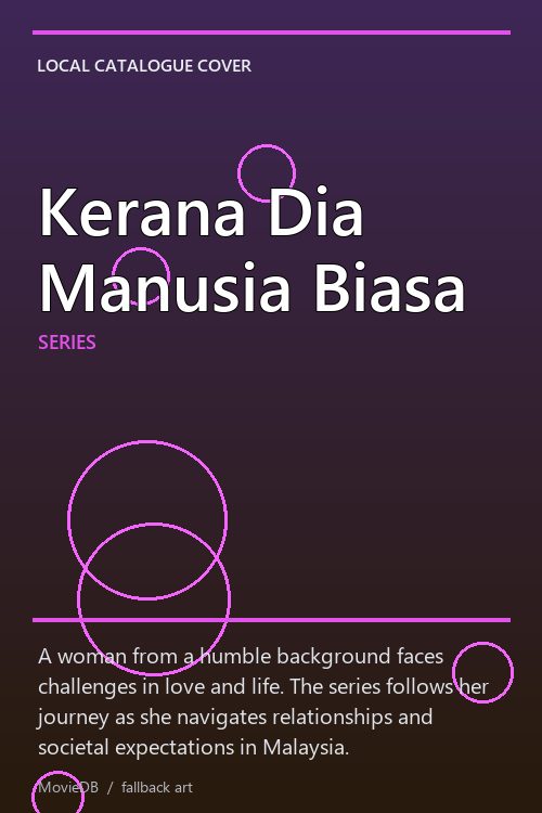 Kerana Dia Manusia Biasa poster