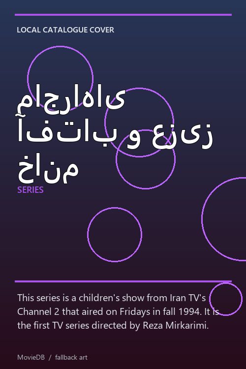 ماجراهای آفتاب و عزیز خانم poster