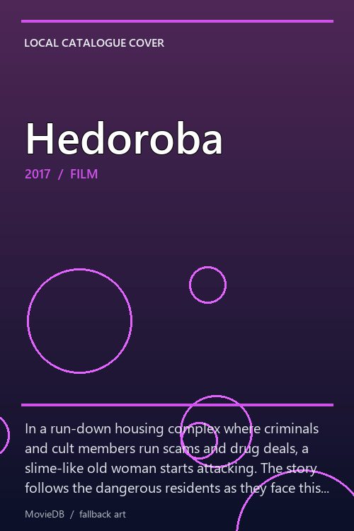 Hedoroba poster