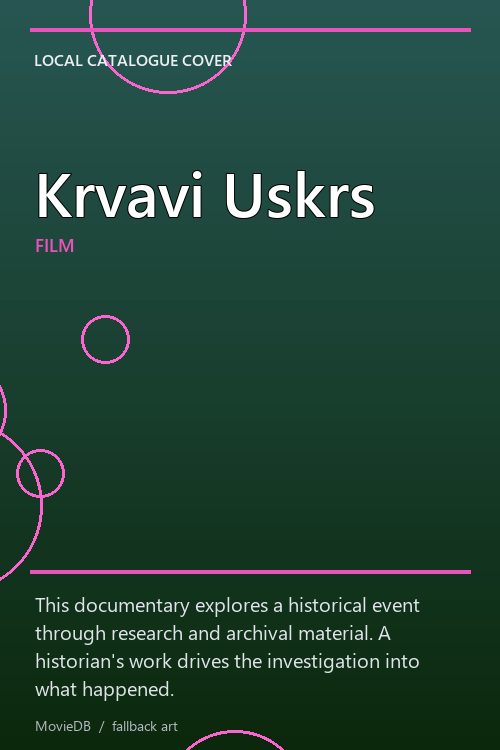 Krvavi Uskrs poster