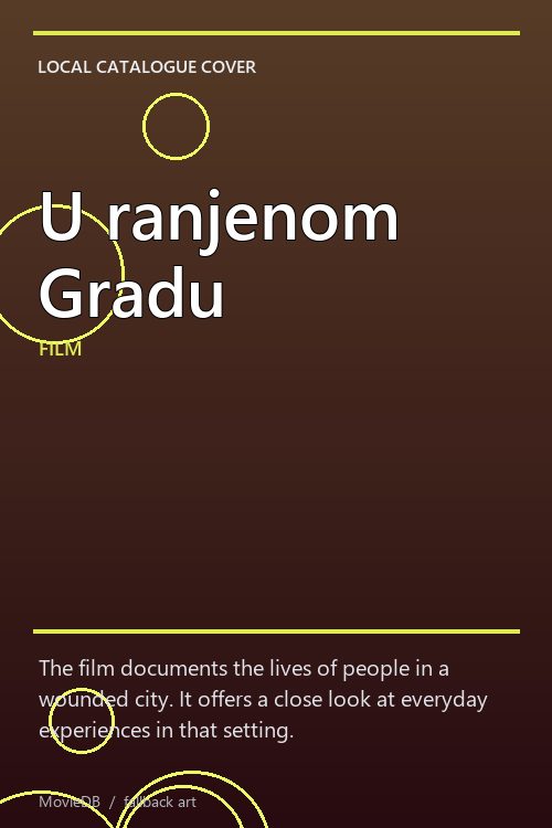 U ranjenom Gradu poster