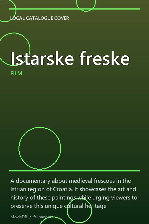 Istarske freske poster