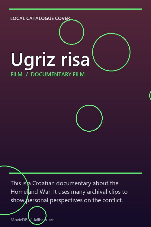 Ugriz risa poster