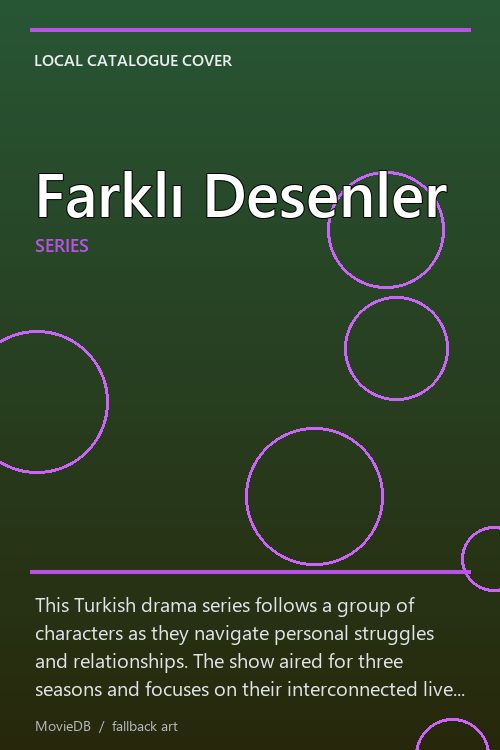 Farklı Desenler poster