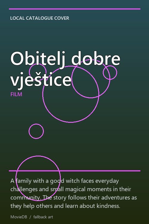 Obitelj dobre vještice poster