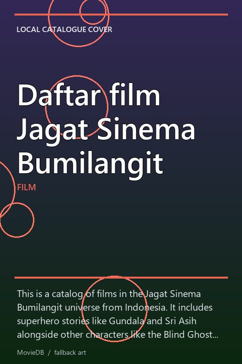 Daftar film Jagat Sinema Bumilangit poster