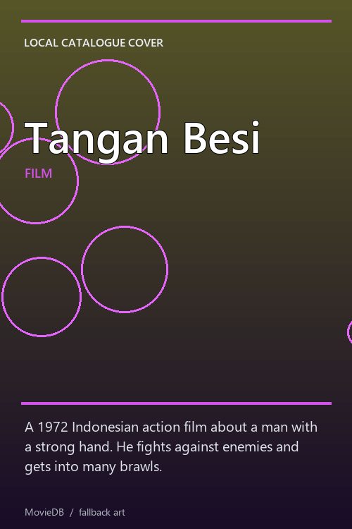 Tangan Besi poster