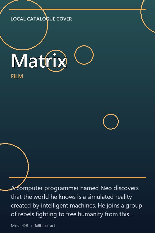 Matrix poster