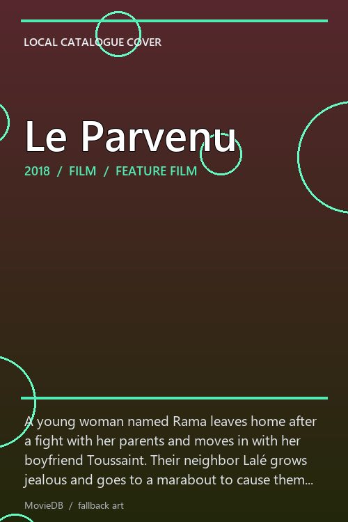 Le Parvenu poster