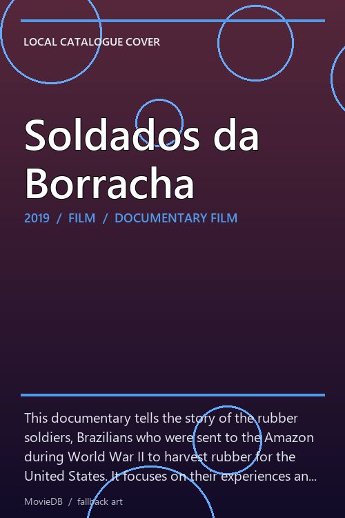 Soldados da Borracha poster
