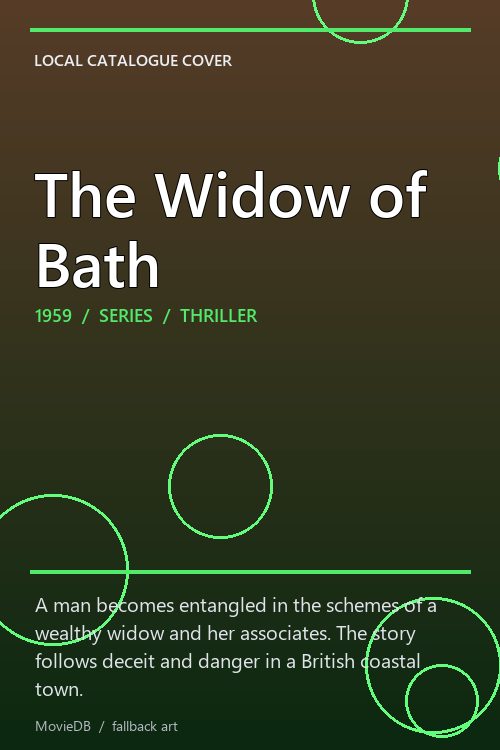 The Widow of Bath poster