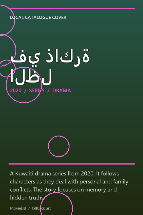 في ذاكرة الظل poster