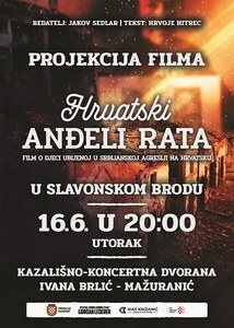 Hrvatski anđeli rata poster