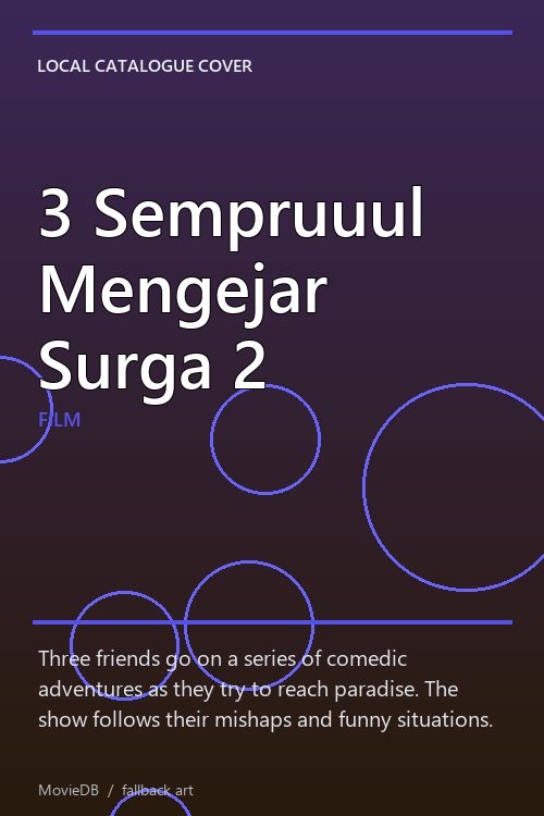 3 Sempruuul Mengejar Surga 2 poster