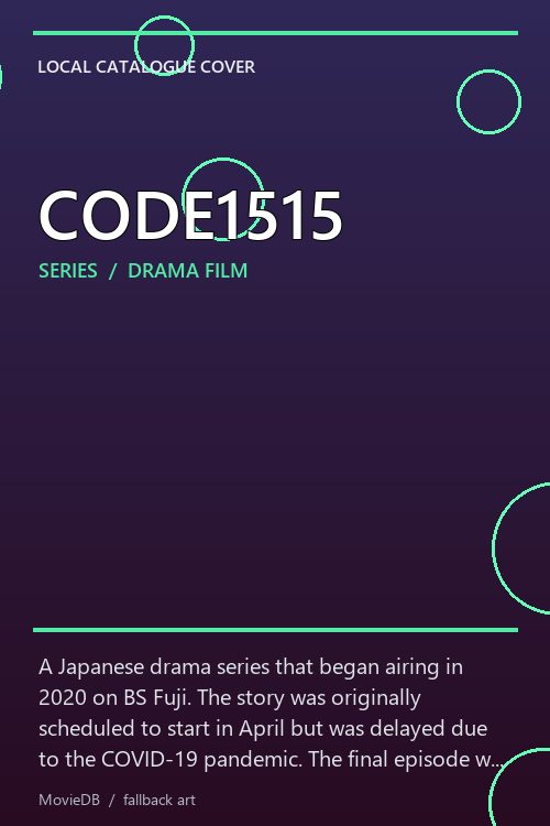 CODE1515 poster