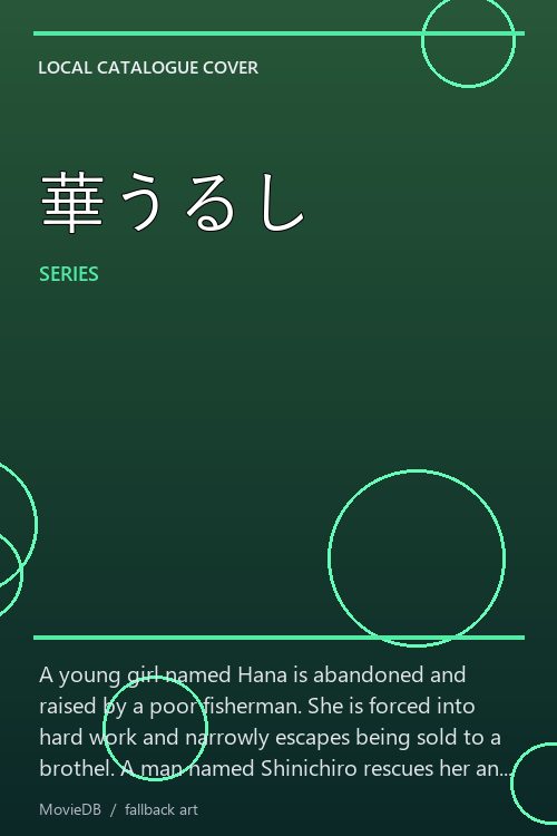 華うるし poster