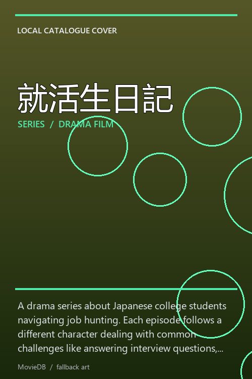 就活生日記 poster