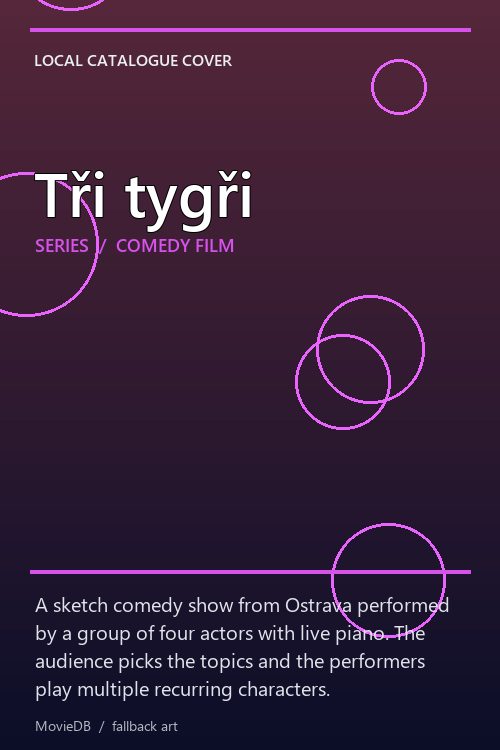 Tři tygři poster