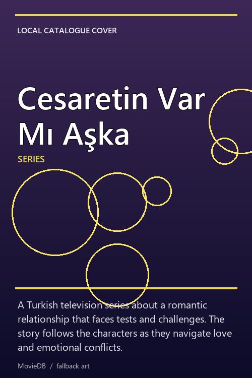 Cesaretin Var Mı Aşka poster