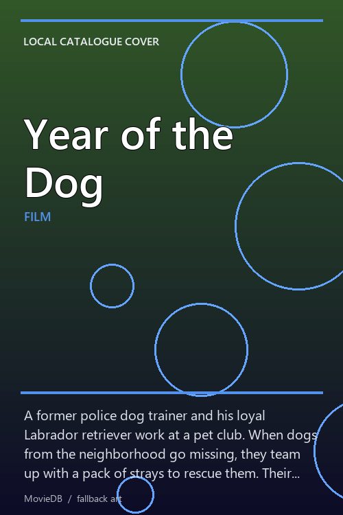 Year of the Dog poster