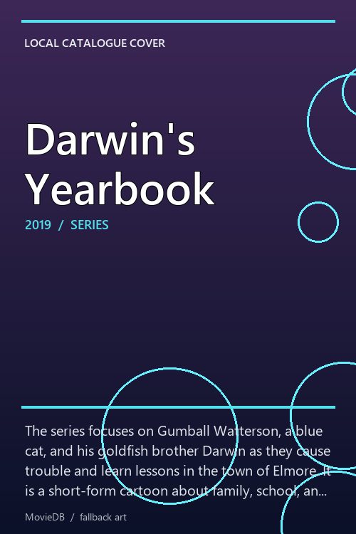 Darwin's Yearbook poster