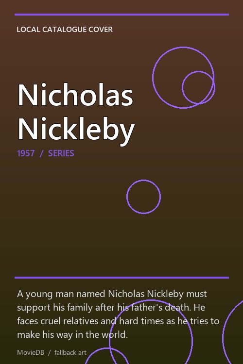 Nicholas Nickleby poster