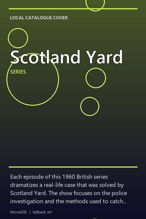 Scotland Yard poster