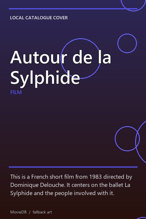 Autour de la Sylphide poster