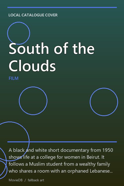 South of the Clouds poster