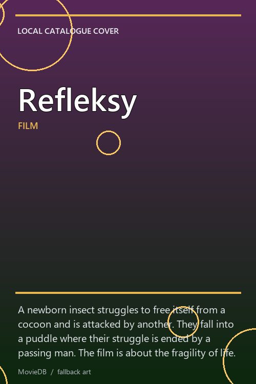 Refleksy poster