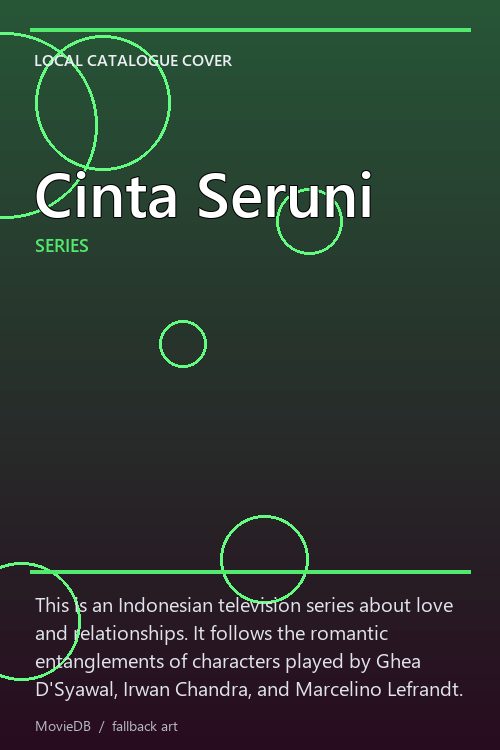 Cinta Seruni poster