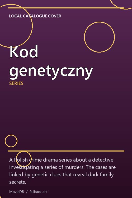 Kod genetyczny poster