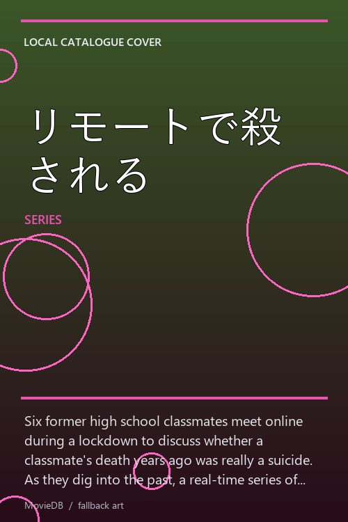 リモートで殺される poster