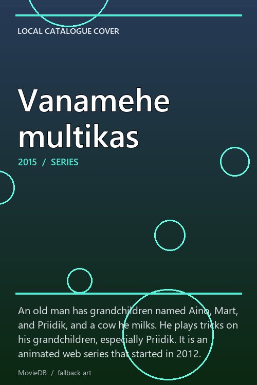 Vanamehe multikas poster